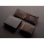 RFID blocking Bi-fold vintage leather Slim Men's Money Clip Front Pocket Wallet with 7 Credit Card Slots