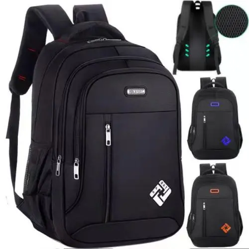 Factory wholesale men's backpacks school bag large capacity students backpack trend business computer laptop bag travel bags