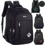 Factory wholesale men's backpacks school bag large capacity students backpack trend business computer laptop bag travel bags
