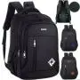 Factory wholesale men's backpacks school bag large capacity students backpack trend business computer laptop bag travel bags