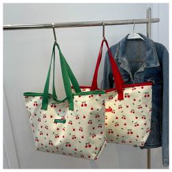 Korean Style Canvas Tote Bag Plain Handbag Manufacturer Customize Summer Luxury Handbags For Women Wholesale