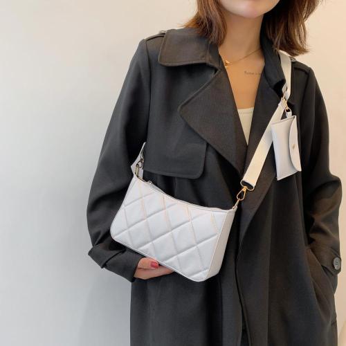 Novelty Style Vegan Leather Ladies Designer Tote Handbag Fashion Woven Magnetic Tote Shopping Bag Hobo Shoulder Bag for Women