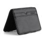 CUIKCA HF005 Magic Wallet Thread Unisex Wallet Magic Money Clip Zipper Purse Slim Leather Wallet Business ID Credit Card Case