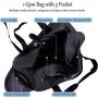 Lightweight Waterproof Sport Workout Duffle Bag Weekender Gym Bag with Wet Pocket and Shoes Compartment