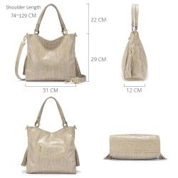 REALER Factory wholesale OEM PU leather shoulder crossbody bag fashion casual ladies tote bags 2022 custom women hand bags