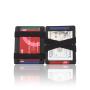 Wholesale mens slim leather magic wallet RFID blocking leather magic wallet for men with coin purse