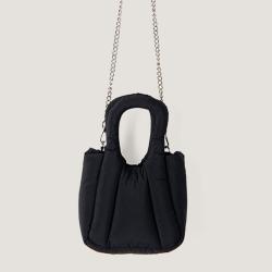 Wholesale Hot Women Lightweight Handbag Nylon Crossbody Hobo Bags Puffer Tote Bag For Women