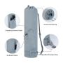 KBW698 New Gamma Pad Bag with Water Bottle Pocket and Bottom Wet Pocket Sports Yoga Pads Back Strap Multifunctional