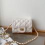 Korean New Shoulder Crossbody Bag Cute Fashion Lipstick Bag Women Small Messenger High Quality Mini Chain Bag