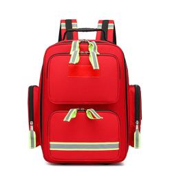 CY004 Hot Sale Car Customized Emergency Kit First Aid Backpack Fire Backpack Family Follow-Up Kit Medical Backpacks