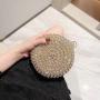 sac tendance 2024 Fashion women sparkly bling bling shiny purse rhinestone ball shape clutch bag for party wedding banquet