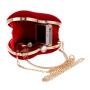 latest cute party unique clutches wedding evening purse heart shaped luxury evening clutch bags for women