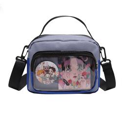 Factory Designer Ita Crossbody Bag Shoulder Tote Bag PVC Window Clear Ita Bag Custom for Pin Display