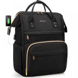 High Quality Custom Women Teacher Nurse Work Bag with USB waterproof school daypack travel women smart fashion laptop backpack