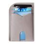 Top grain cow leather RFID FEATURE front pocket card holder FOR MEN