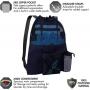 Gelory Big Mesh Mummy Backpack For Wet Swimming Gym and Workout Gear