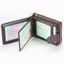 ZR259 Cow Leather Driver's License Bag RFID Leather Zipper Organ Wallet Anti-theft Brush Driving License Leather Case