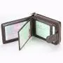 ZR259 Cow Leather Driver's License Bag RFID Leather Zipper Organ Wallet Anti-theft Brush Driving License Leather Case