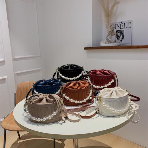 Australian Niche Designer Ladies Hand Bag Handbags Pearl Women's Shoulder Bags Draw String Fashion Bags For Ladies Girls CY74320
