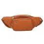 2024 Customized Embroidery PU Leather Fashion Fanny Pack For Unisex Crossbody Bag