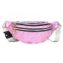 Cheap custom logo sequin colorful waist bags single shoulder crossbody fashion bag outdoor sport chest bag