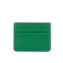 Ultra Thin Slim Mini Small Portable Men's Card Wallet Imported Litchi Pattern Genuine Leather Embossed Logo Credit Card Holder