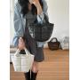 New PU Soft Leather Tote Bag Padded Cloud Bag Large-Capacity Hand Bag Simple 2024 Autumn Winter Handbag for Women