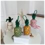Manufacturers hot new multi-color can be customized Pineapple shaped Crossbody Purse