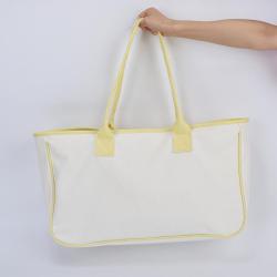 Keymay Custom Fashion Handbag Travel Bag Women Shoulder Large Canvas Shopping Beach Bags Cotton Canvas Tote Bags