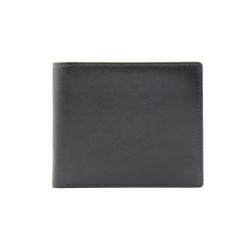 Rfid blocking trifold leather men wallet custom genuine leather cowhide big wallet