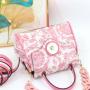 ladysky Top product quality fabric handbag for women acranged chain head female bag diamond logo designer bag with boxes 24 cm