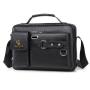 XL048 Business Person Classic Men's Shoulder Bag Casual French Style Large Capacity Crossbody Bag Waterproof Messenger Bag