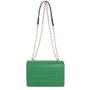 HR252 Personalized Rivet Texture Embroidered Thread Bag Women's New Fashion Lingge Chain Solid Color One Shoulder Crossbody Bag