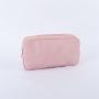 Keymay RTS Stock Popular Personalized Gift Chenille Varsity Nylon Pouch Cosmetic Makeup Bag Large Capacity Travel Cosmetic Bag