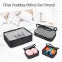 Gelory 8pcs Set Garment Bags Travel Packing Cubes Luggage Packing Organizer Bag For Dry Clothes, Shoes, Cosmetics
