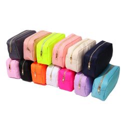 Keymay Newest Large Waterproof Nylon Women Makeup Bag Custom Zipper Jewelry Pouch Designer Cosmetic Bags Cases