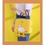 KBW157 2023 Wholesale New Small Yellow Duck Cute Cartoon Bento Lunch Tote Bag Storage Insulated Lunchbox Bag
