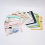 Keymay New Design RTS 10 Colors Summer Portable Waterproof Tpu Make up Bag Cosmetic Pencil Pouch Clear Clutch for Girls