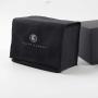 Custom Logo Printed Drawstring Suede Paper Box Gift Packaging Pouch High Quality Microfiber Box Bag