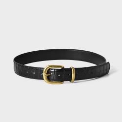 Custom size women luxury belt ladies leather pin buckle belt  jean dress belt for women