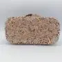 Multicolour rhinestone purse wedding party bridal elegant clutch bags hollow metal crystal flower evening bags luxury