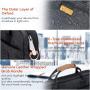 Laptop Convertible Backpack Messenger Bag Shoulder Bag Compute Case Handbag Business Briefcase Multi-Functional Travel Rucksack