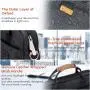 Laptop Convertible Backpack Messenger Bag Shoulder Bag Compute Case Handbag Business Briefcase Multi-Functional Travel Rucksack