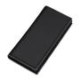 KBW189 2023 Custom Leather Wallet Men's Leather Slim Anti-theft Brush Vertical Paragraph Card Bag Men's Short Money Clip