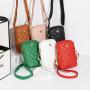 Women's Small Square Bag New Korean Fashion Simple Messenger Bag Mobile Phone Single Shoulder Crossbody Bag Summer