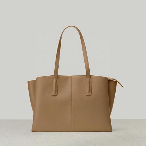 Wholesale Pu Leather Classic Fashion Large Capacity Womens Tote Bags Ladies Shoulder Bags Luxury Custom Logo Ladies Tote Bags