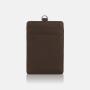 Promotion Leather Vertical Office ID Card Holder Slim Lanyard ID Badge Card Holder with Logo