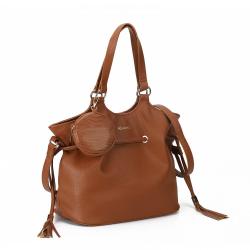 2024 new fashion simple four seasons universal large capacity handbag women Pu fashion single shoulder design handbag