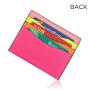 ODM/OEM leather mini card holder rfid blocking business card holder leather credit card holder