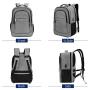 Computer backpack large capacity multi-functional usb backpack Business laptop travel computer bag man